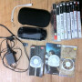PSP 3005 블랙 + 시디 11장 팝니다