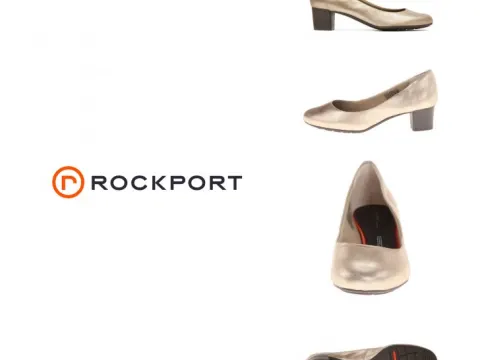 면세점정품)ROCKPORT 락포드 드레스 펌프 구두  (V77311 V77311 WOMEN S M #RPWD5317 US 6.5 UK4 EUR37 CM23.5 MM235 GOLD)