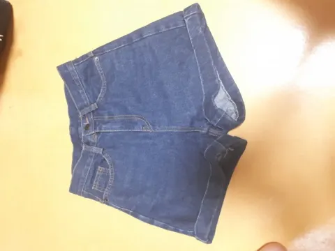 A라인 청반바지 s