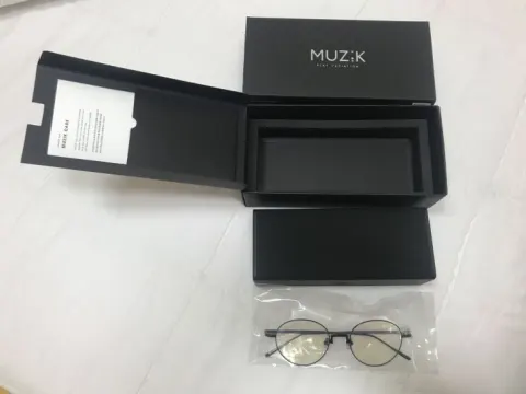 뮤지크 네오 안경 블랙 MUZIK neo