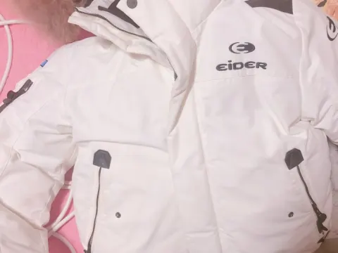 아이더숏패딩 s