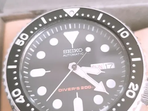 세이코 다이버워치 검판 skx007