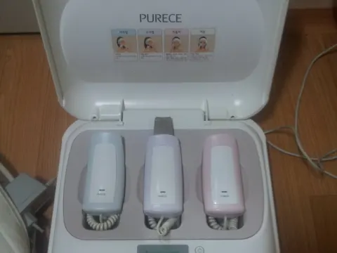 교원 PUERCE KWP-7000 초음파 피부 마사지 관리기