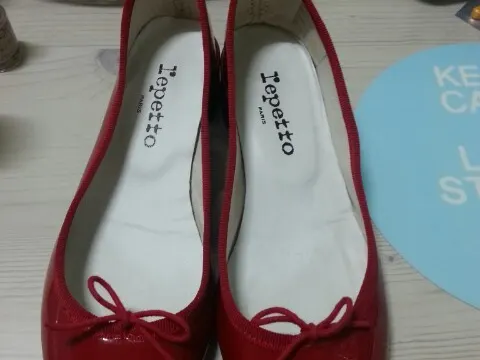 레페토 레드 플랫 판매 합니다