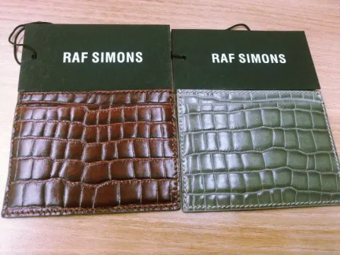 [새상품] RAF SIMONS 카드지갑