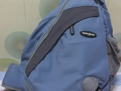 정품 샘소나이트 크로스 백팩