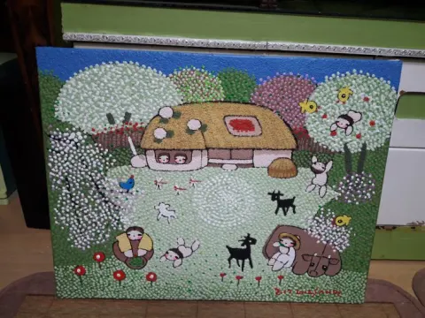 김길상화백작품 동심