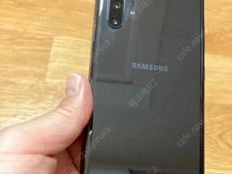 갤럭시노트10+ 블랙 256GB 풀박스 팝니다A+급
