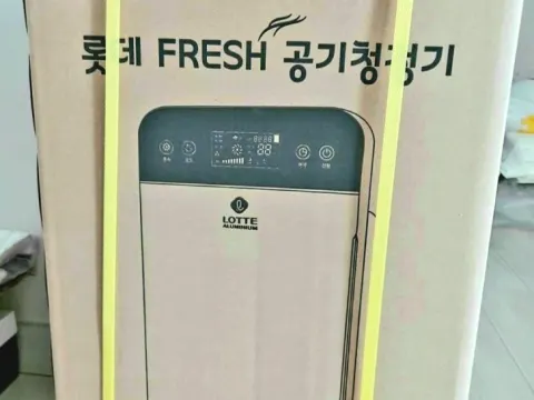 [새상품]롯데 프레쉬 공기청정기 15평