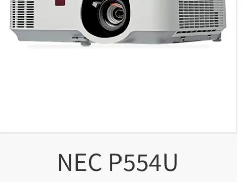 정품새제품미개봉 NEC P554U 빔프로젝터