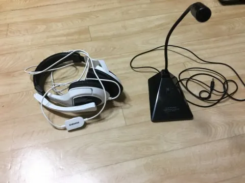 게임용 헤드셋, 다용도 마이크(방송용 가능)