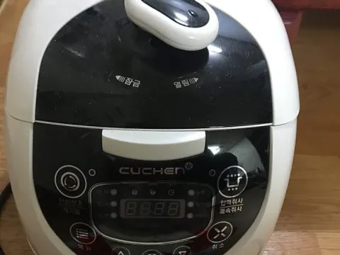 쿠첸 6인용 압력밥솥 판매합니다