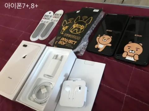 아이폰 7,7+,8,8+구성품박스판매