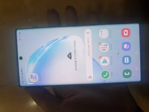 갤럭시노트 10+블루색상 256기가판매합니다