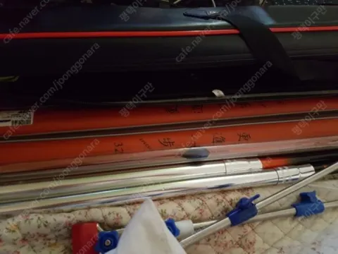 갱진일보 낚시대 32칸 쌍포 두대낚시대