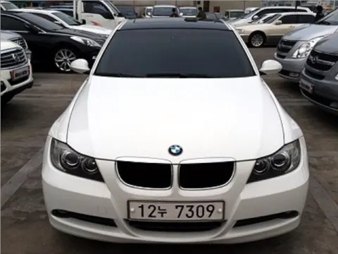 08년식 BMW 320i 흰색 7만Km 무사고최저가 판매합니다