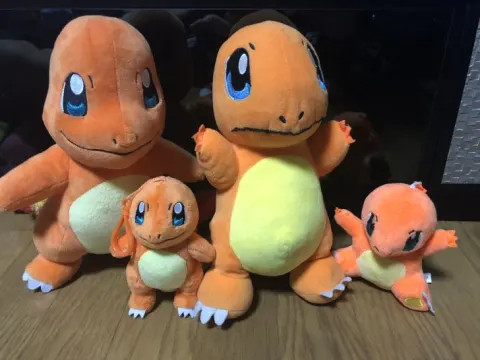 파이리인형 4마리